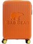 Orta Boy Teleskopik Saplı Turuncu Valiz ABS Malzeme Şifreli Kilitli 6