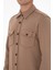 Erkek Camel Gömlek Örme 50316673-VR015 7