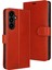 Samsung Galaxy S25 Fe Kılıf Deri Deluxe Cüzdanlı Kapaklı Case 1