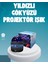 Döner Galaxy Projektör Gece Lambası – Ay ve Yıldız Işıklı Atmosfer Lamba, USB Bağlantıl� 1