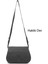 Kadın Gri Hakiki Deri Uzun Askılı Hasır Örgü Omuz Çantası 1