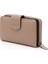 Kadın Vizon - Kahverengi Yatay Hakiki Deri Cüzdan 3