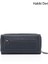 Kadın Lacivert Yatay Hakiki Deri Cüzdan 1