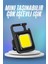 Msa-Shop Işıldak USB Şarjlı Cep El Feneri Taşınabilir Mini LED Işık Çok Fonksiyonlu 2