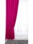 Hasır Dokulu Lüks Fon Perde Pilesiz Tek Kanat Fuşya 5