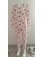 Goodnight Homewear Kırmızı Kalp Desenli Beyaz Süet Düğmeli Ikili Pijama Takımı 3