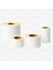Svs Termal Barkod Etiketi 100x100 mm Plastik Malzeme ile 100 Adet Rulo İç Çapı 26 mm 3