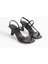 Modaserdem Monya Kadın Siyah Topuklu Sandalet 2