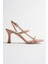 Modaserdem Monya Kadın Nude Topuklu Sandalet 1