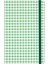 Lastikli Çizgili Defter 2'li 13 x 21 cm Sarı Limon Desenli ve Yeşil Kareli 9