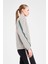 Kadın Fermuarlı Sweatshirt 25N-2138 2