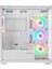 Hydra V4 750W 80 Plus Bronze Beyaz 4X12CM Rgb Fan Atx Mid-T Gaming Oyuncu Kasası 3