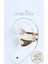 Altın Renk Zirkon Taşlı Sıkıştırmalı Kalpli Kıkırdak Küpe Earcuff 2