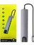 Nrtmsa Macbook Pro/air Uyumlu Usb Type-c 8 In 1 Hub Dönüştürücü Çevirici Çoklayıcı Usb Hdmı Micro Sd 8 Girişli 4