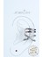 Gümüş Renk Zirkon Taşlı Sıkıştırmalı 4 Sıra Kıkırdak Küpe Earcuff 1