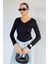 V Yaka Basıc Bluz P-00018594 1
