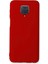 Xiaomi Redmi Note 9 Pro Kılıf Nano Içi Kadife Silikon - Kırmızı 1