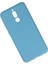 Huawei Mate 10 Lite Kılıf Nano Içi Kadife Silikon - Mavi 2