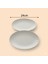 Midye Model Bone Luz Form 24 cm Kayık Tabak 2 Li 3