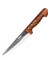 Wooden Saplı Dövme Kasap Bıçağı 18,5 cm 1