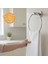 Havlu Askılığı Vidalı Krom Kaplama Yuvarlak 16 cm Banyo Mutfak Lavabo Pratik Havluluk Askılığı 4
