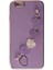 iPhone 6 Kılıf Esila Silikon - Mor 2