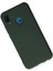 Huawei P20 Lite Kılıf Nano Içi Kadife Silikon - Koyu Yeşil 3