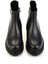 Siyah Siyah Hakiki Deri Kadın Bot & Bootie K02040500003 4
