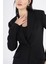Blazer Siyah Krep Ceket | Stil Sahibi, Modern ve Rahat Ofis - Günlük Kombinler 3