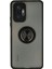 Xiaomi Redmi Note 10 Pro Kılıf Montreal Yüzüklü Silikon Kapak - Siyah 1