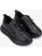 Kadın Hakiki Deri Siyah Sneakers & Spor Ayakkabı 1107 522 Bn Ayk SK25-26 Sıyah 2