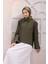 Ekose Kemer Desen Ipek Twill Eşarp 4200D01 81 2