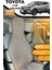 Terletmez Oto Koltuk Koruyucu Kılıf %100 Pamuk 5 Li Tam Set Krem Toyota C-Hr 1