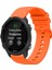 Garmin Forerunner 245 / 245 Music ile Uyumlu Kordon Jel Silikon Tokalı Kayış 1