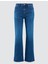 Mid Rodeo Yüksek Bel Bol Paça Uzun Denim Pantolon 1