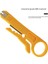 Mini Taşınabilir Tel Stripper Bıçak Crimper Pense Sıkma Aracı Kablo Sıyırma Tel Kesici Sarı Cn 5