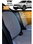 Terletmez Oto Koltuk Koruyucu Kılıf %100 Pamuk 5 Li Tam Set Füme Beyaz Vw Tiguan 2
