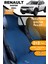 Terletmez Oto Koltuk Koruyucu Kılıf %100 Pamuk 5 Li Tam Set Mavi Siyah Renault Duster 1
