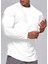 Erkek Running Sports Reglan Oval Kesim Uzun Kollu Pamuklu Penye T-Shirt 2