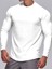 Erkek Running Sports Reglan Oval Kesim Uzun Kollu Pamuklu Penye T-Shirt 3