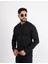 Likralı Pamuklu Armürlü Kumaş Casual Modern Erkek Gömlek 3