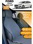 Terletmez Oto Koltuk Koruyucu Kılıf %100 Pamuk 5 Li Tam Set Füme Ford Focus 2 3 4 5 1