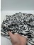 Siyah Beyaz Zebra Baskılı Pamuk‑viskoz Kumaş – Hafif & Yumuşak |150 cm Genişlik – ELNV66 4