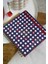 Kareli Ajanda Süresiz Planlayıcı 224 Sayfa Kiraz Desenli 19x21 cm 6