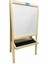Çift Taraflı Yazı Tahtası 62x118 cm 1 Adet Rulolu Ahşap ile Eğitim İçin İdeal 6