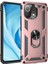 Xiaomi Mi 11 Lite Kılıf Sofya Yüzüklü Silikon Kapak - Rose 1