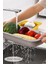 Sürgülü Ayarlanabilir Pratik Lavabo Süzgeci, Uzun Kısa Ayarlı Evye, Meyve Sebze Salata Yıkama Krem 5