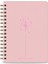 2026 Spiralli A5 Haftalık Ajanda – Kir ve Suya Dayanıklı Sert Kapak - Pembe 9
