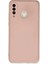 Huawei P30 Lite Kılıf Nano Içi Kadife Silikon - Pudra 1