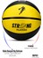 Strong Basketbol Topu Pompalı Full Kauçuk Dayanıklı Deep Channel Kabartma No:7 B12 Sarı 3